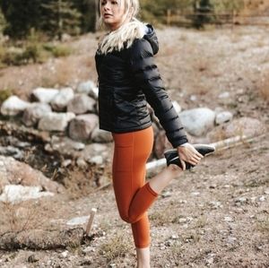 Senita Athletics Black Puffer Jacket